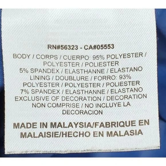 Nike Dri Fit Golf Skort Skirt Size 10 Kaleidoscope Blue Green Tennis Pickleball - Picture 7 of 11